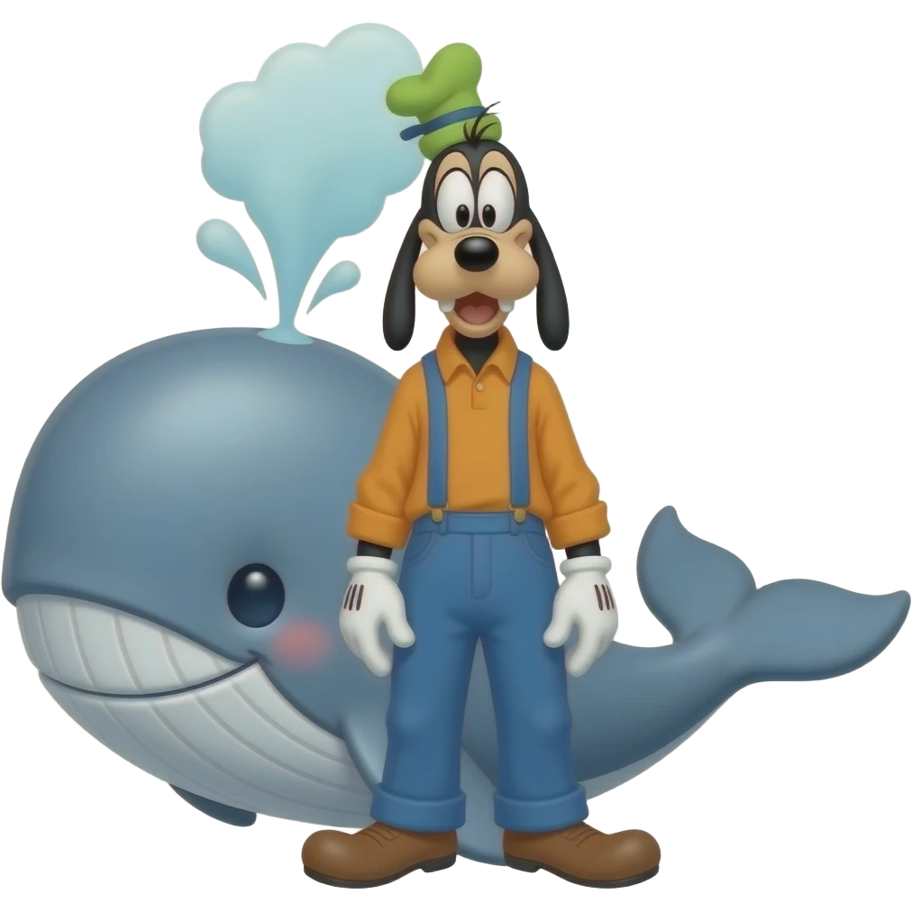 goofy whale emoji