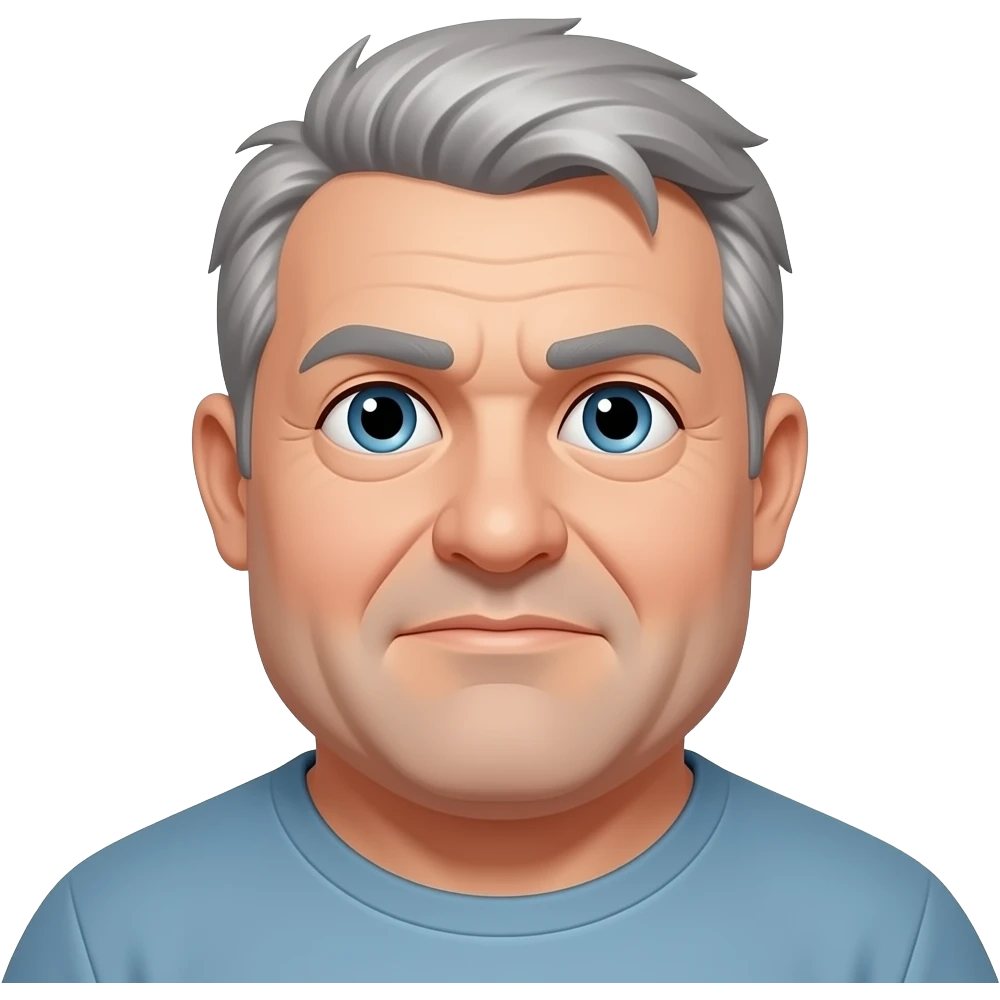 good but a little bit of grey hair and way more ungly and fat emoji