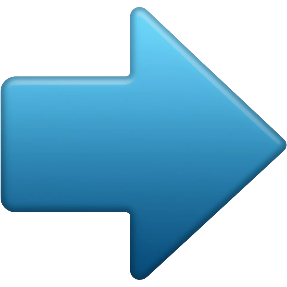 blue arrow emoji emoji