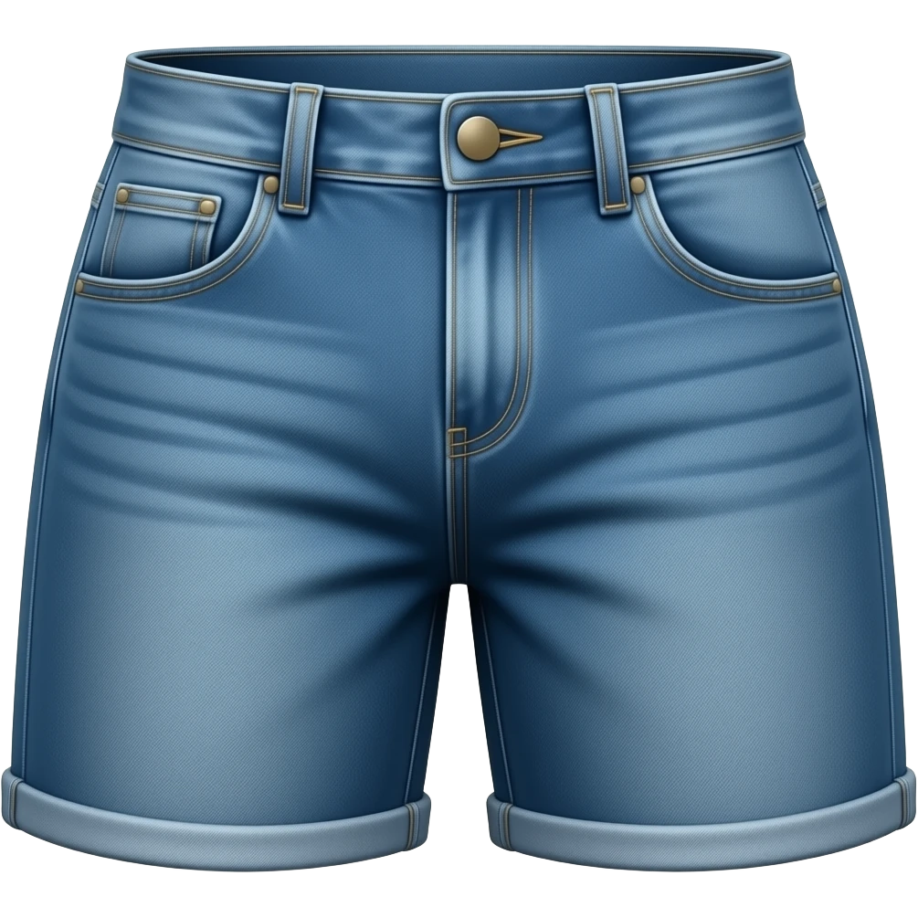 knee lenght jorts jeans baggy emoji