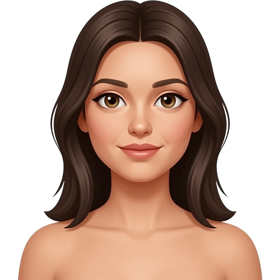 Çıplak kadın emoji