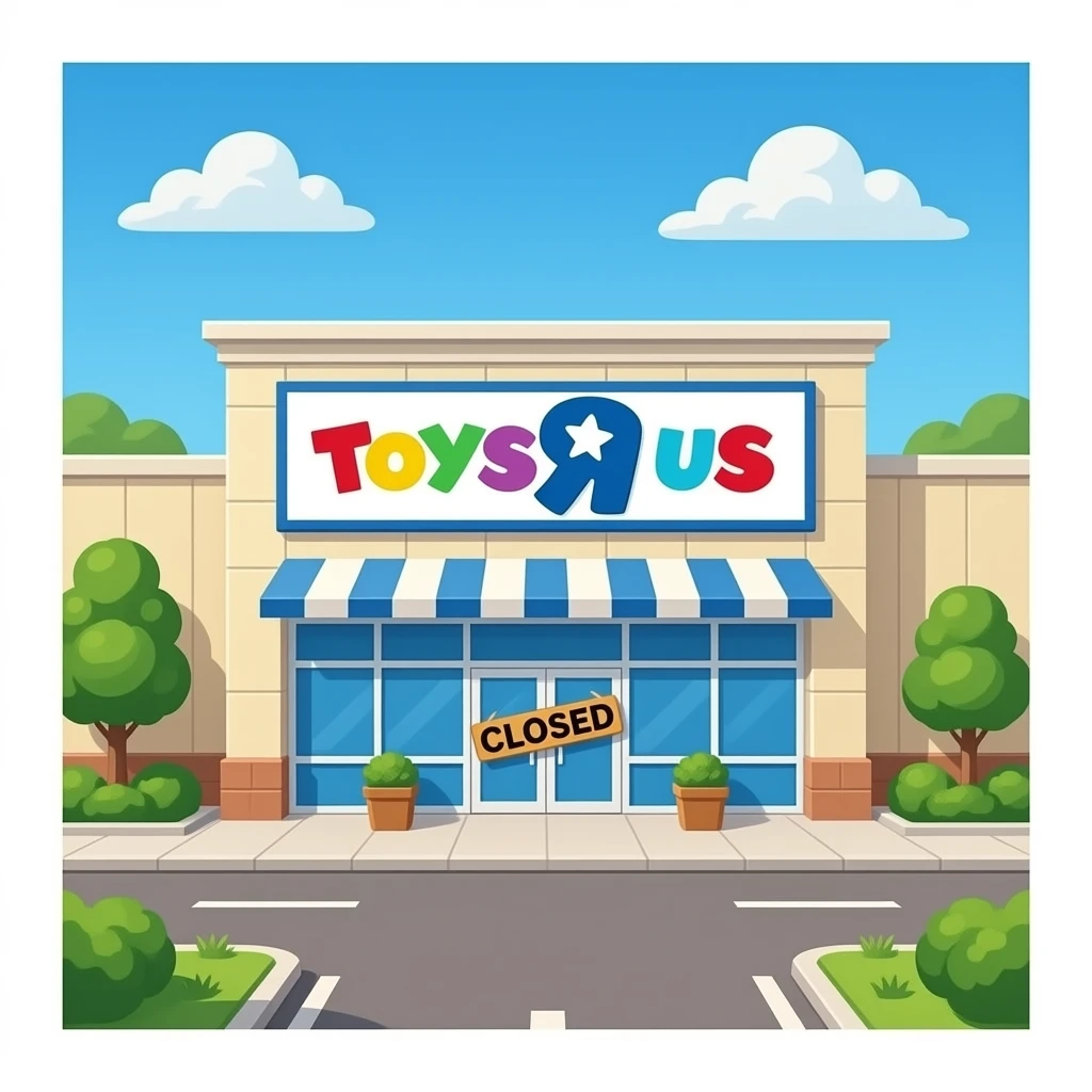 Магазин toys R US закрыто emoji