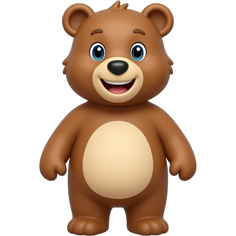 funny bear emoji