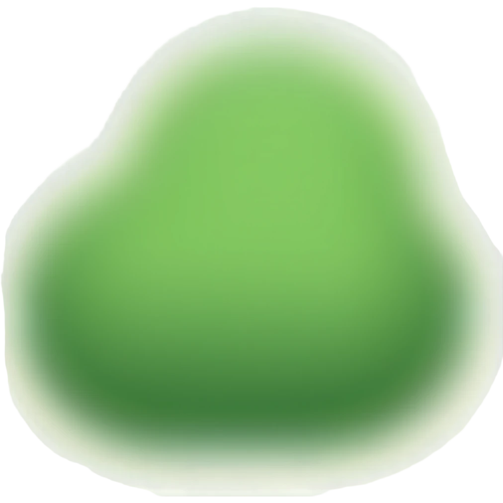 green colored fog emoji