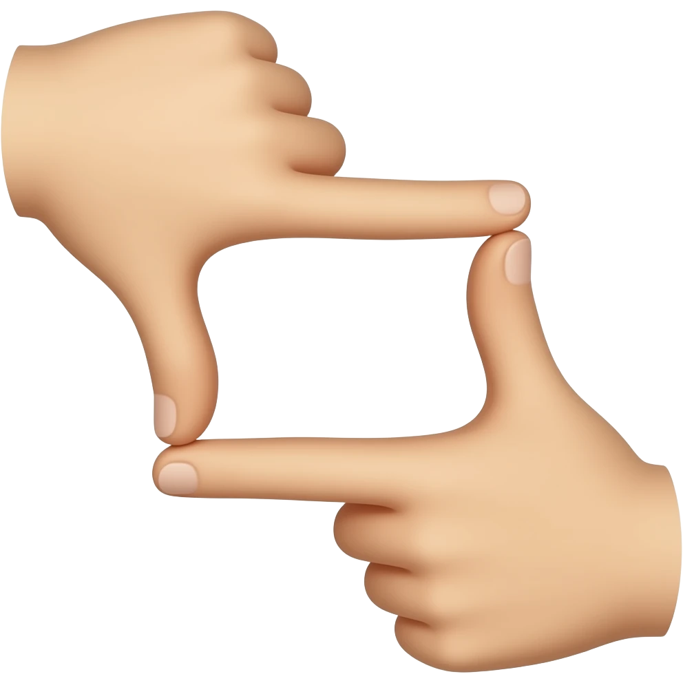 fais le meme signe que werenoi c'est a dire le carre  avec les mains emoji