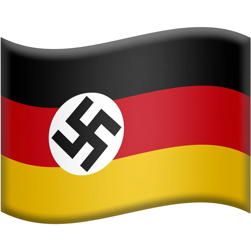 Nazi Germany  flag WW2 emoji