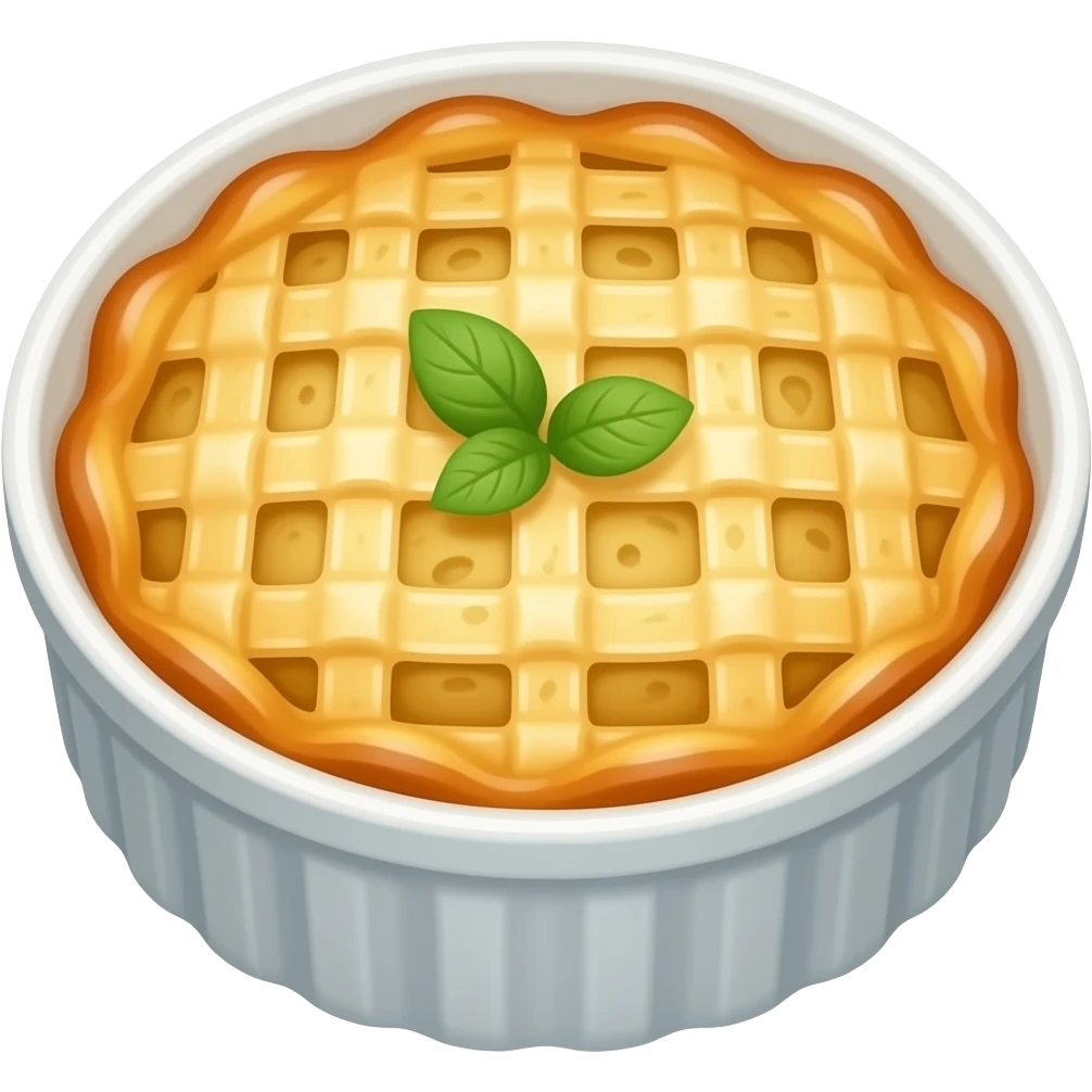 Cinematic Realistic potato gratin Emoji, emoji