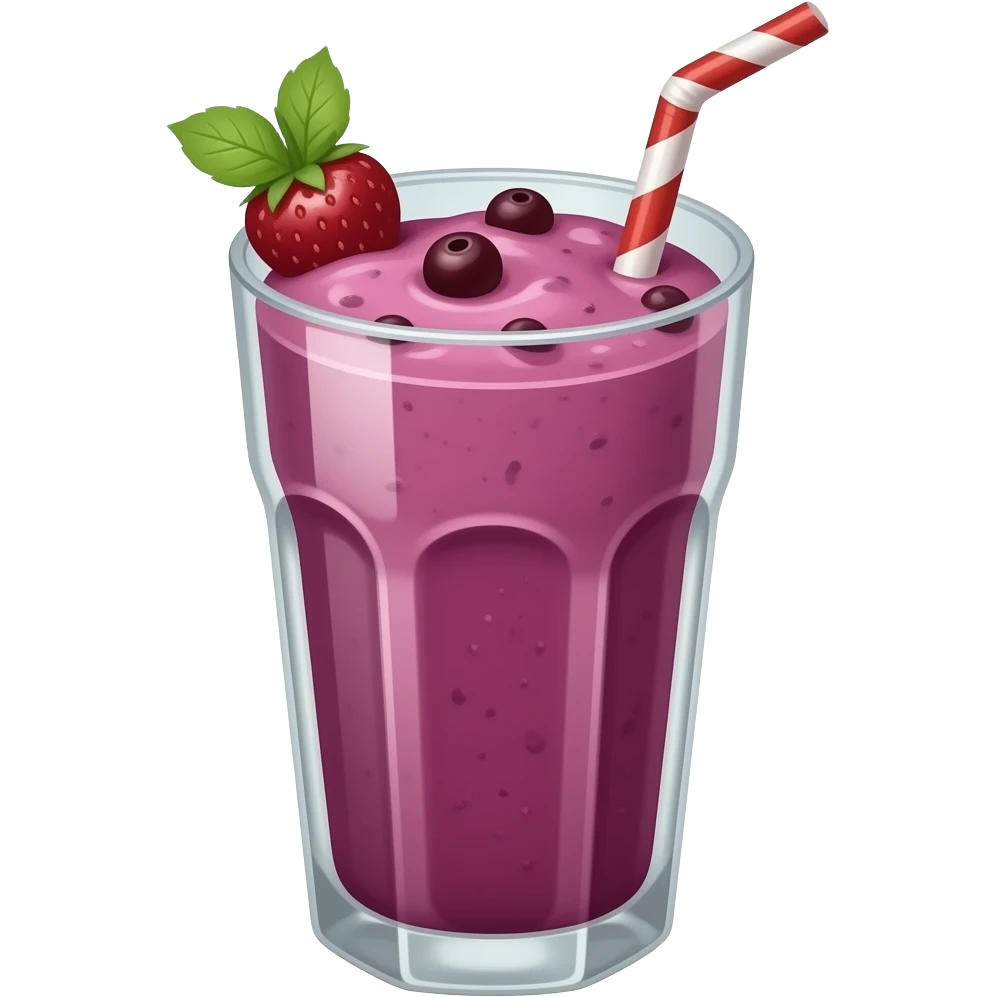 dark pink smoothie emoji