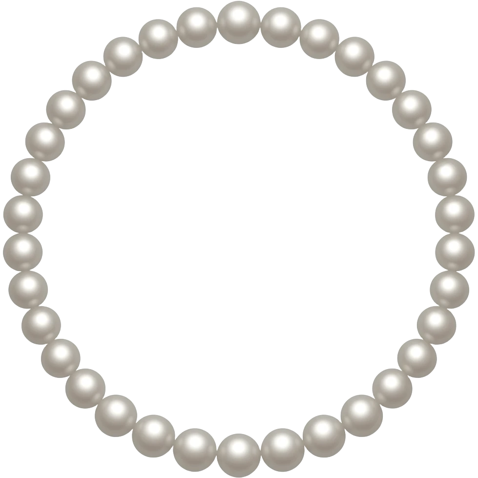 pearl_bead_necklace emoji