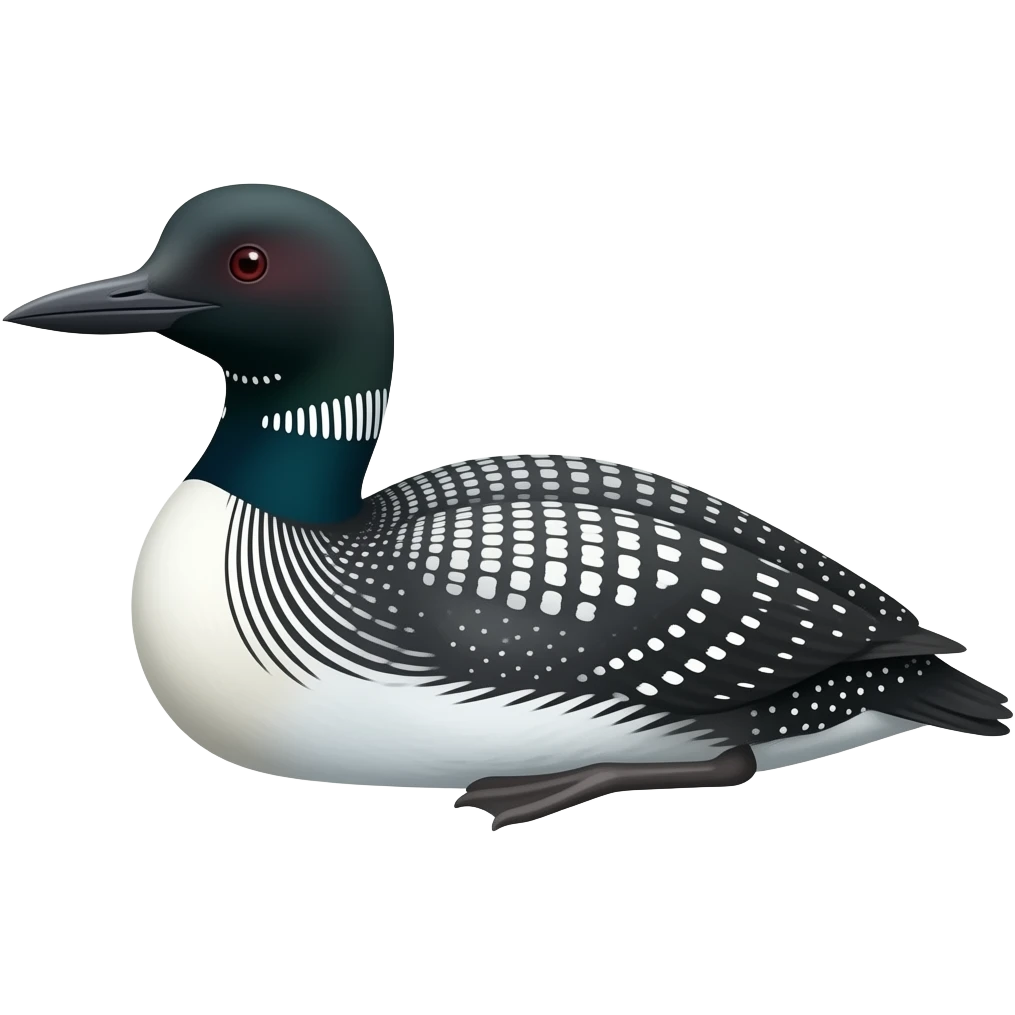 Common loon emoji