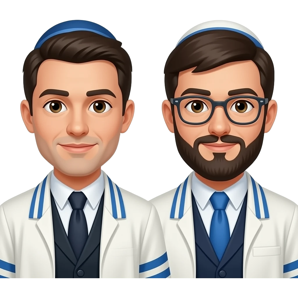 change the 2 black guys to Jewish ones emoji