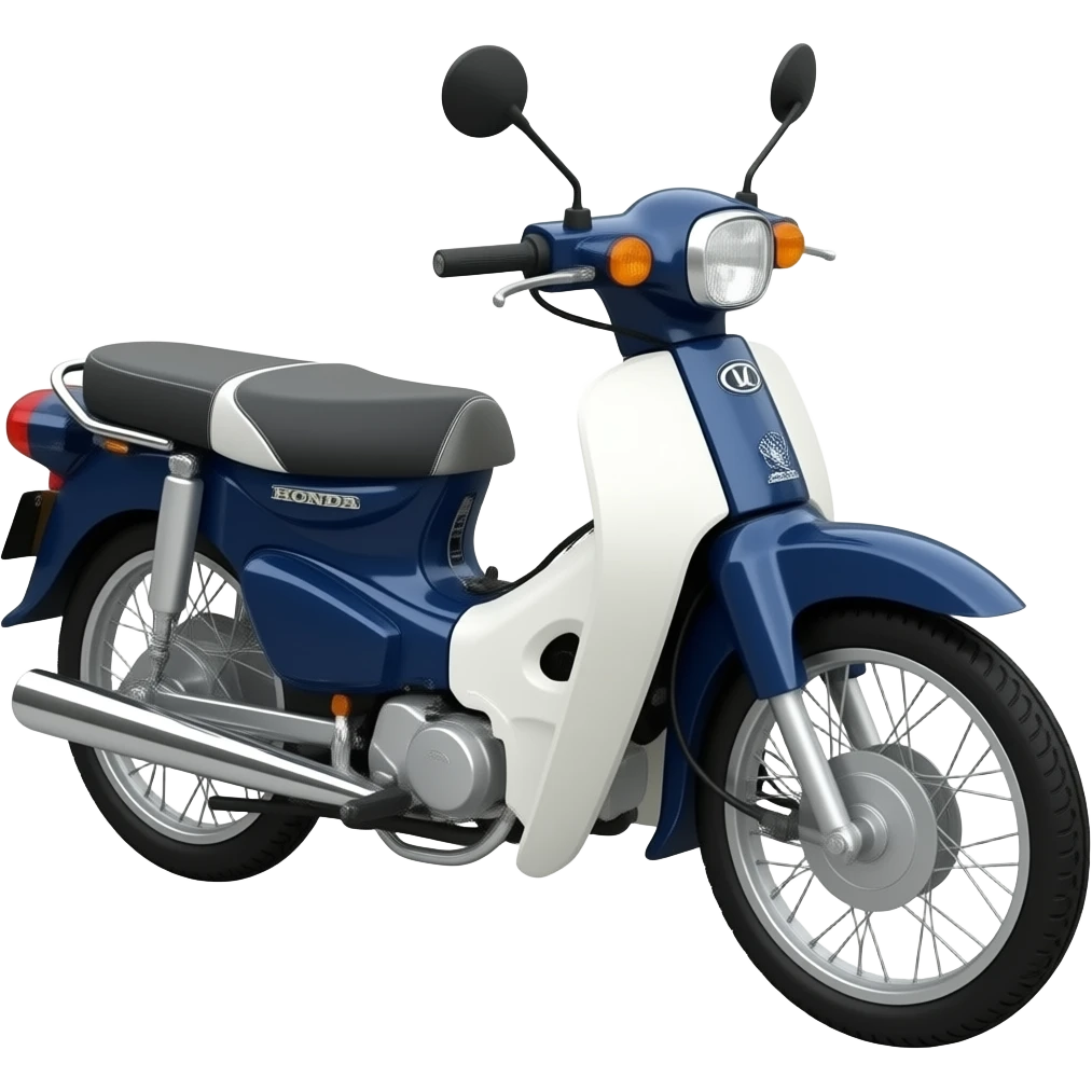 Motorcycle honda astrea prima emoji