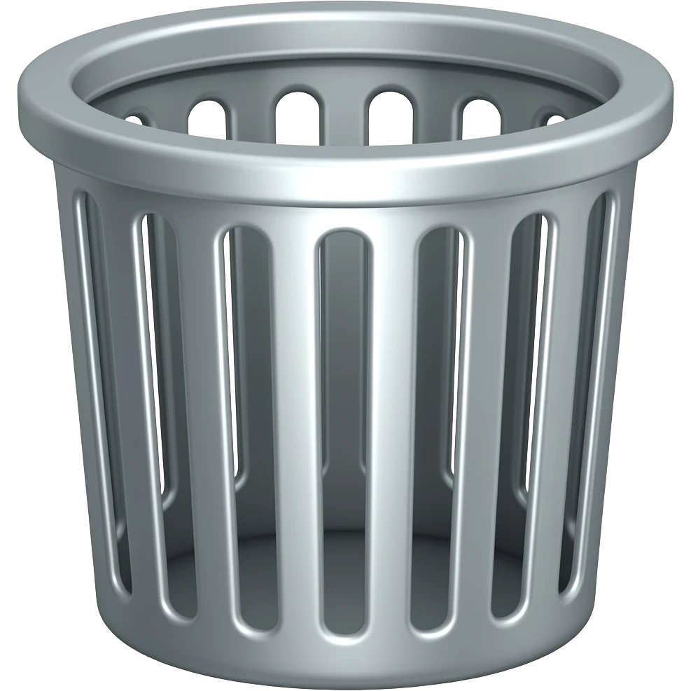 trashcan emoji