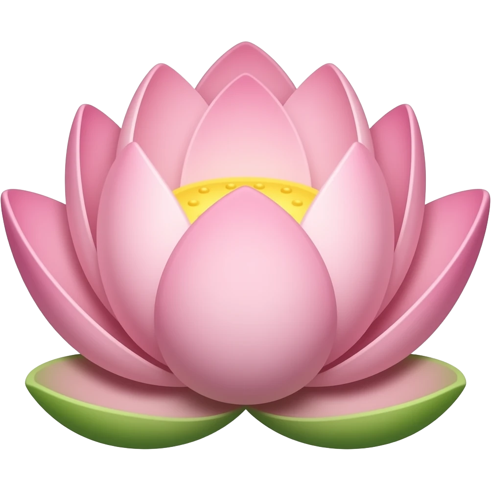 Lotus flower emoji