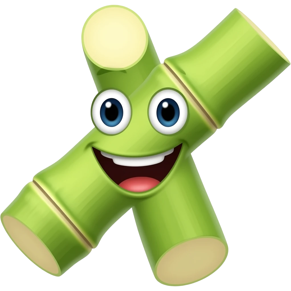 funny sugarcane emoji