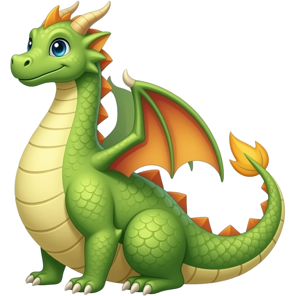 Dibo the gift dragon emoji