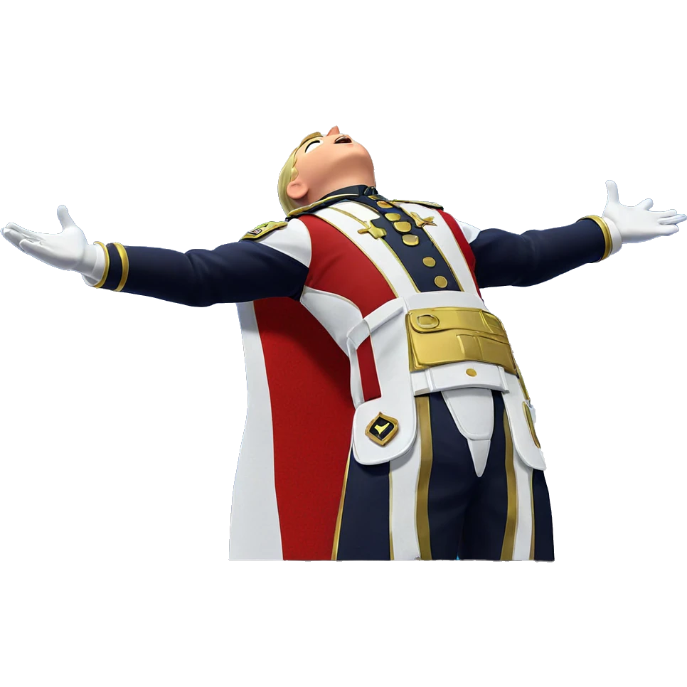 boy in uniform with gloves emoji