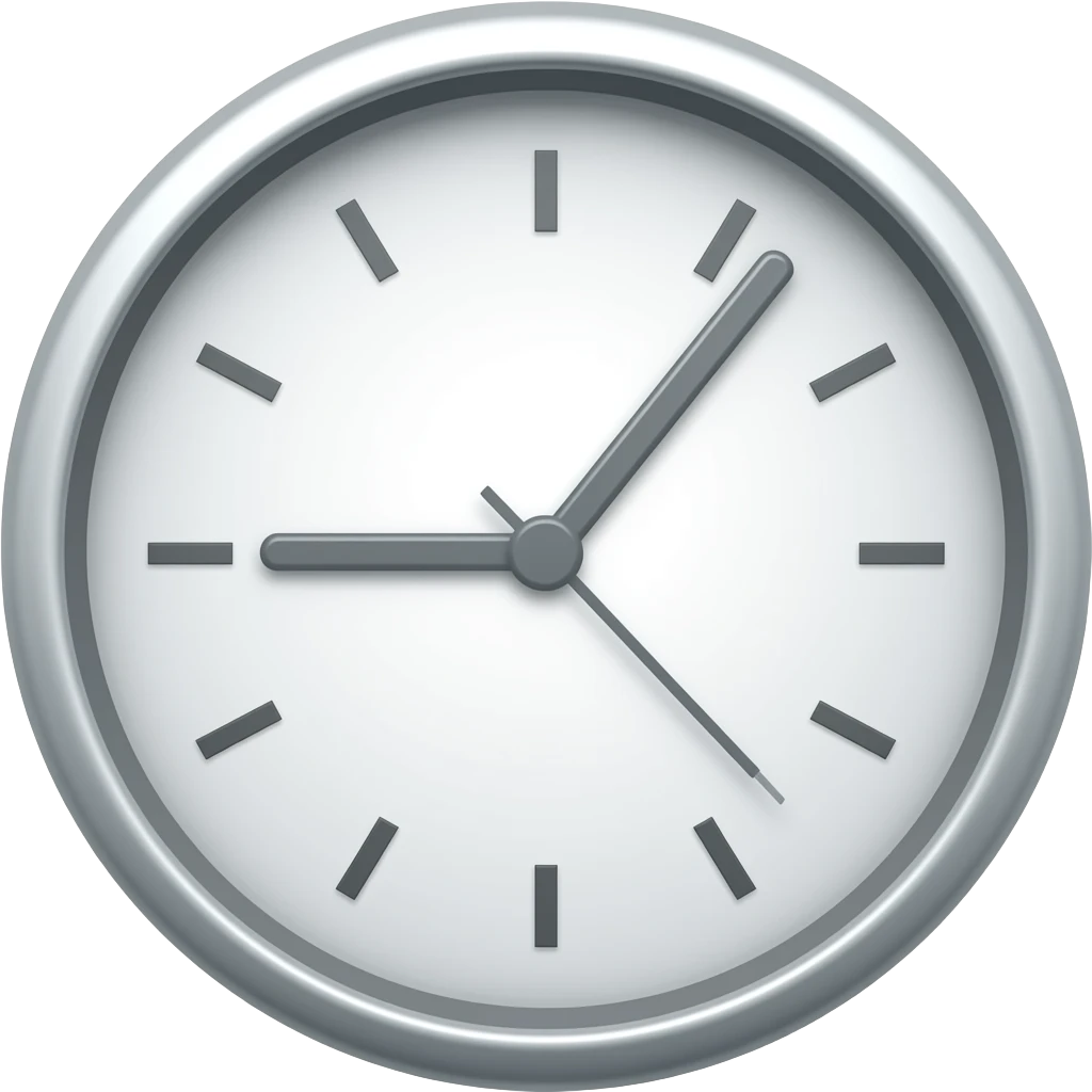 часы круглые сыпятся (часопад) emoji