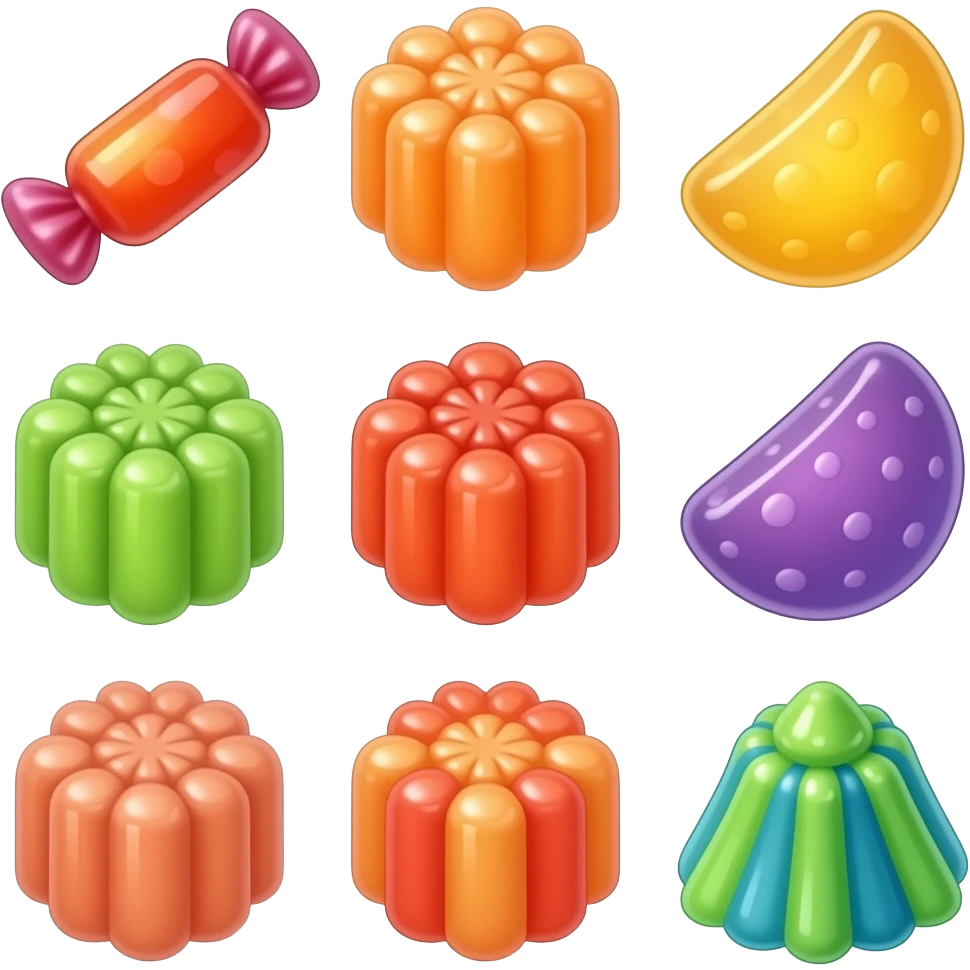 gummy/jelly candies emoji