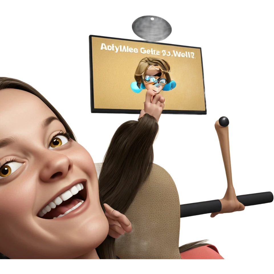 realistic portrait of a girl emoji