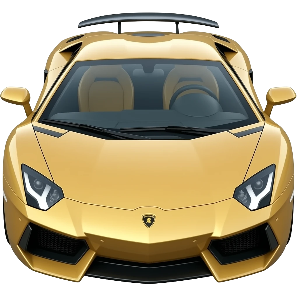 Quiero un emoji de un Lamborghini emoji