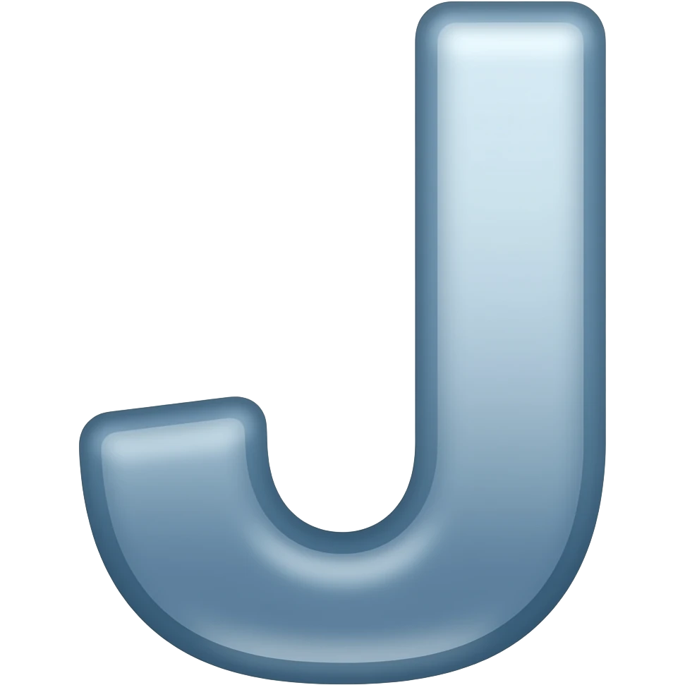 Letter J emoji