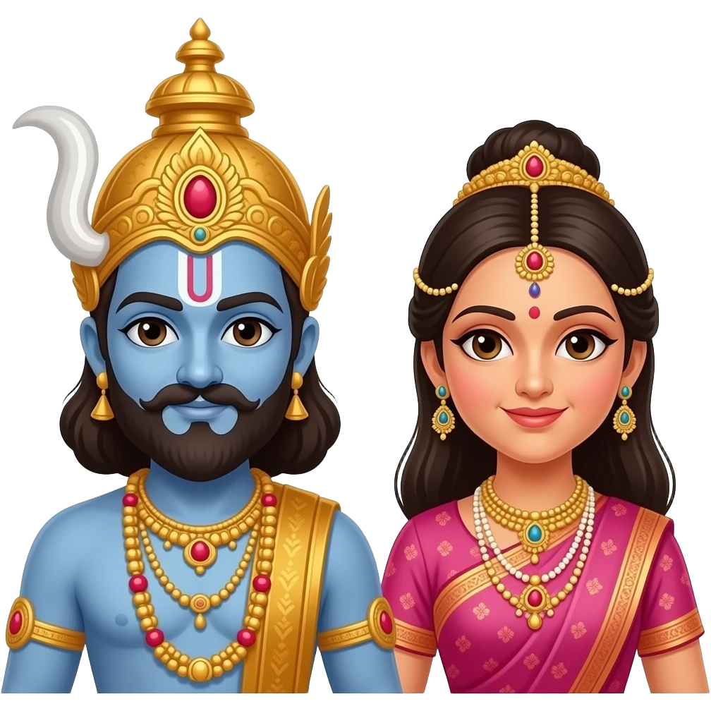 Lord Sita Rama emoji