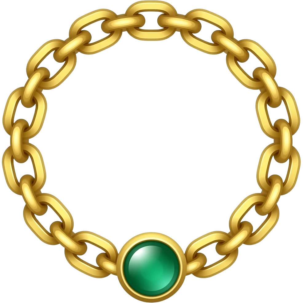 egyptian jewel chain emoji