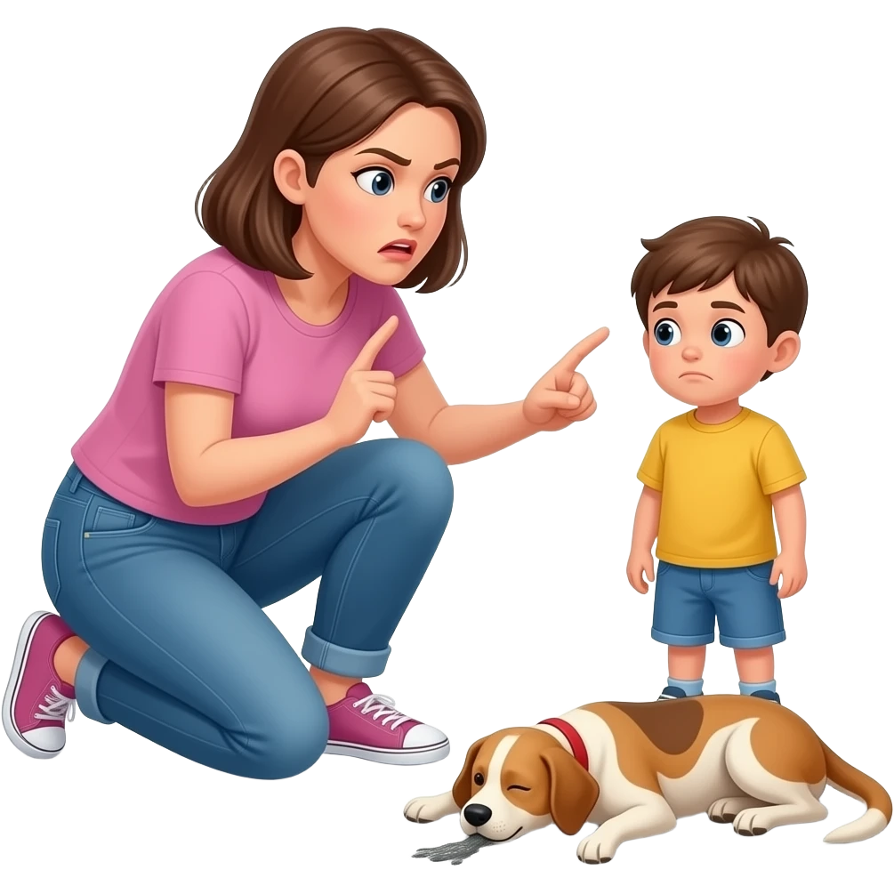 my mother says I'm a disapointment... yay! she also murdered my doggo emoji