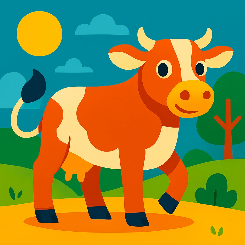 Cow emoji