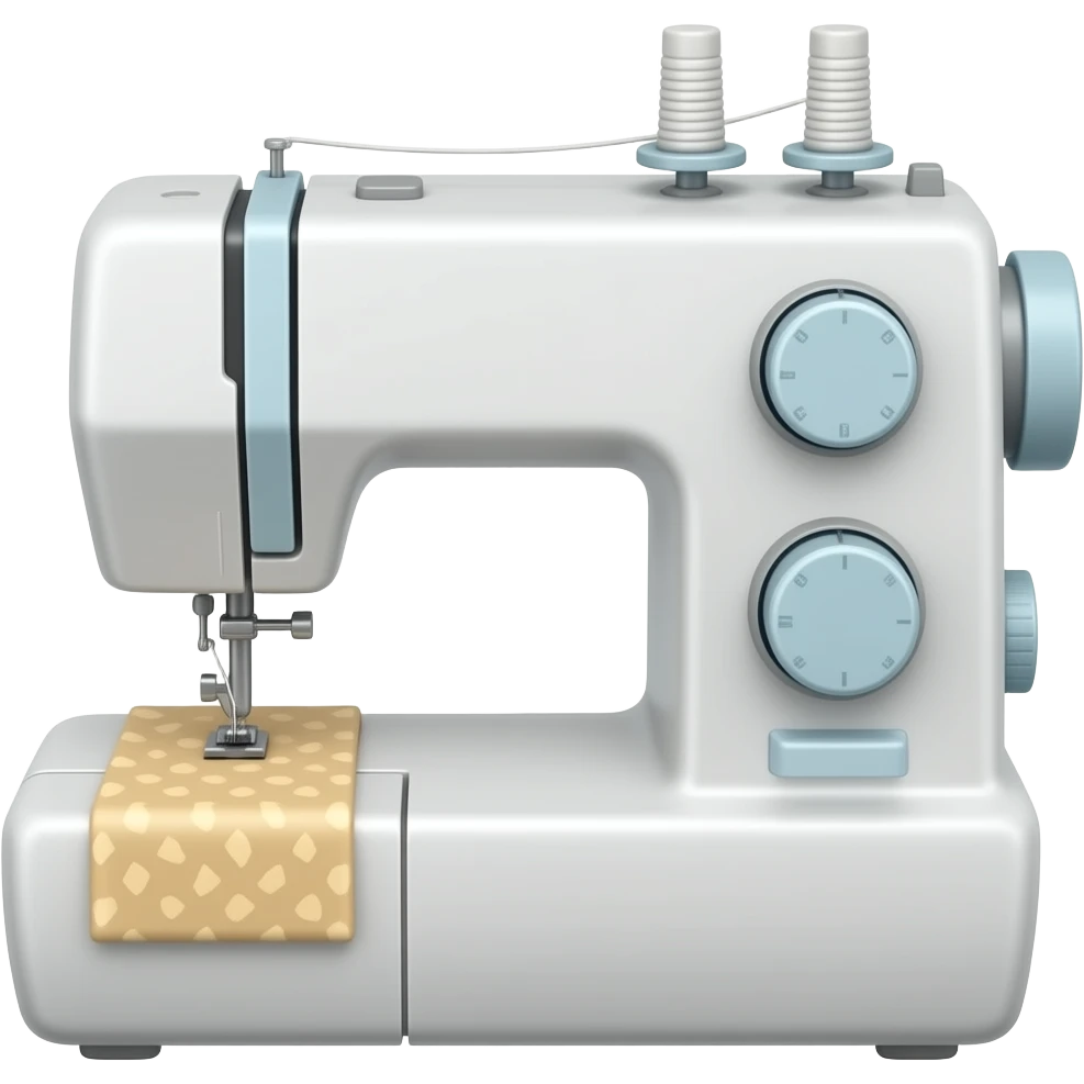 Máquina de costura emoji