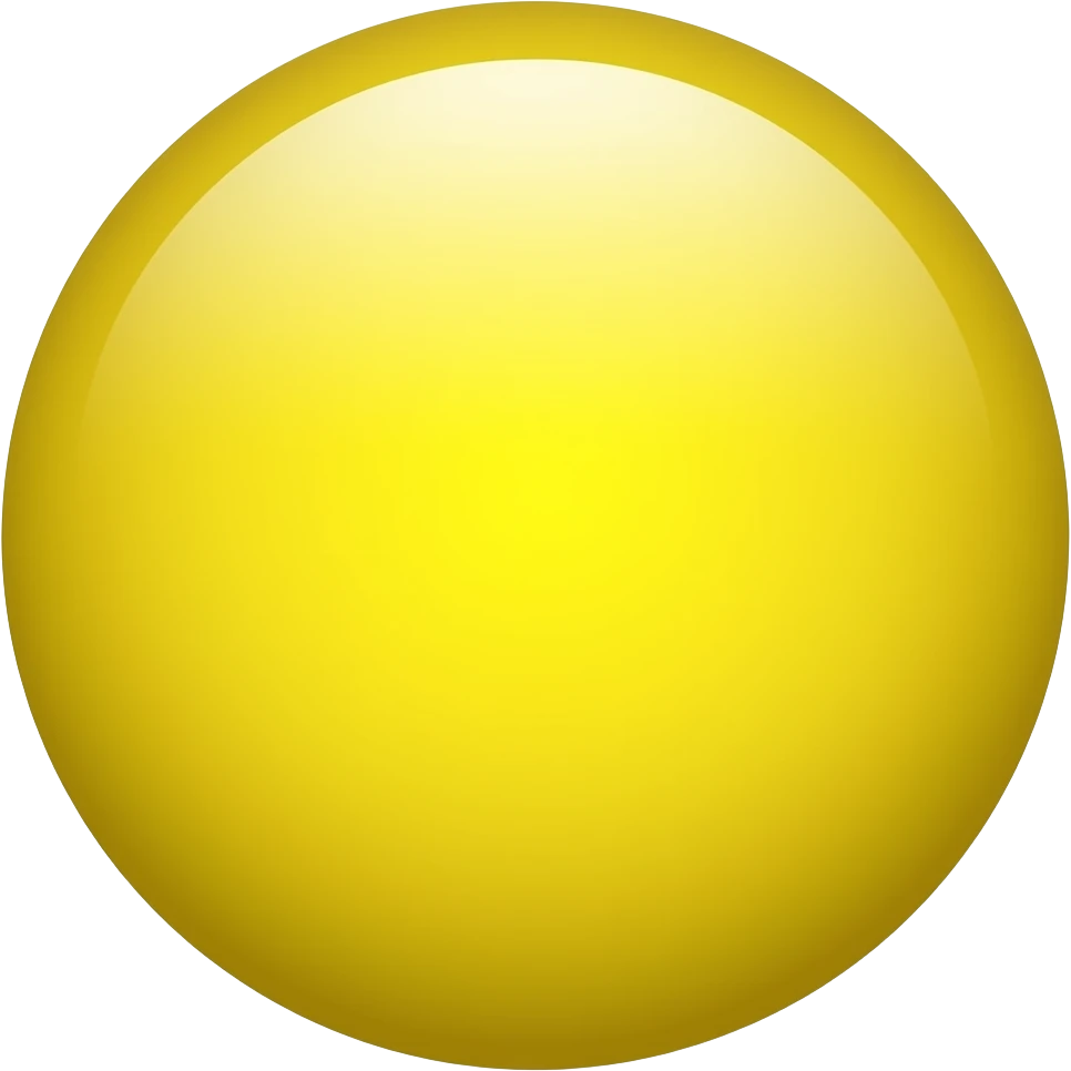 yeallow circle emoji