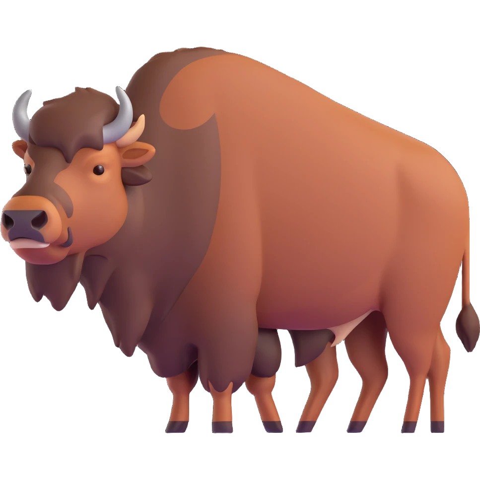 Bison emoji