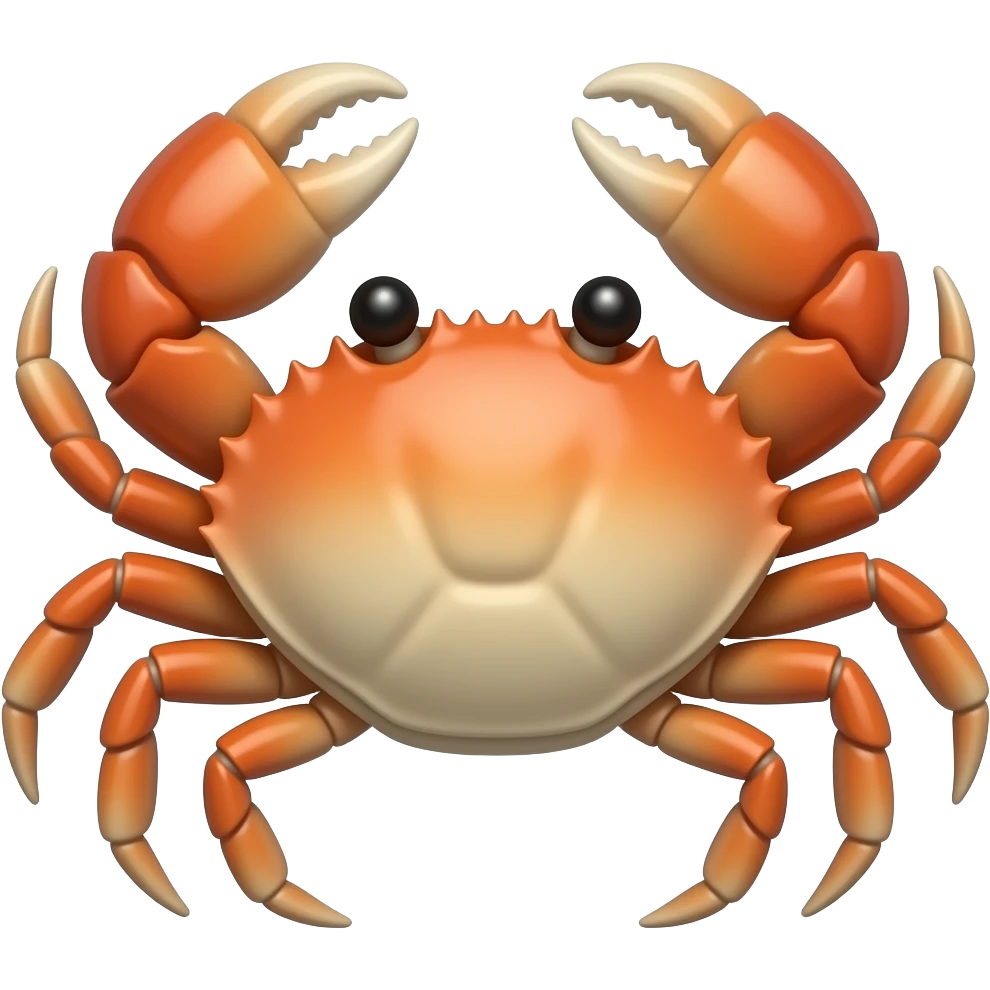 Mini crab facing Fordfacing emoji