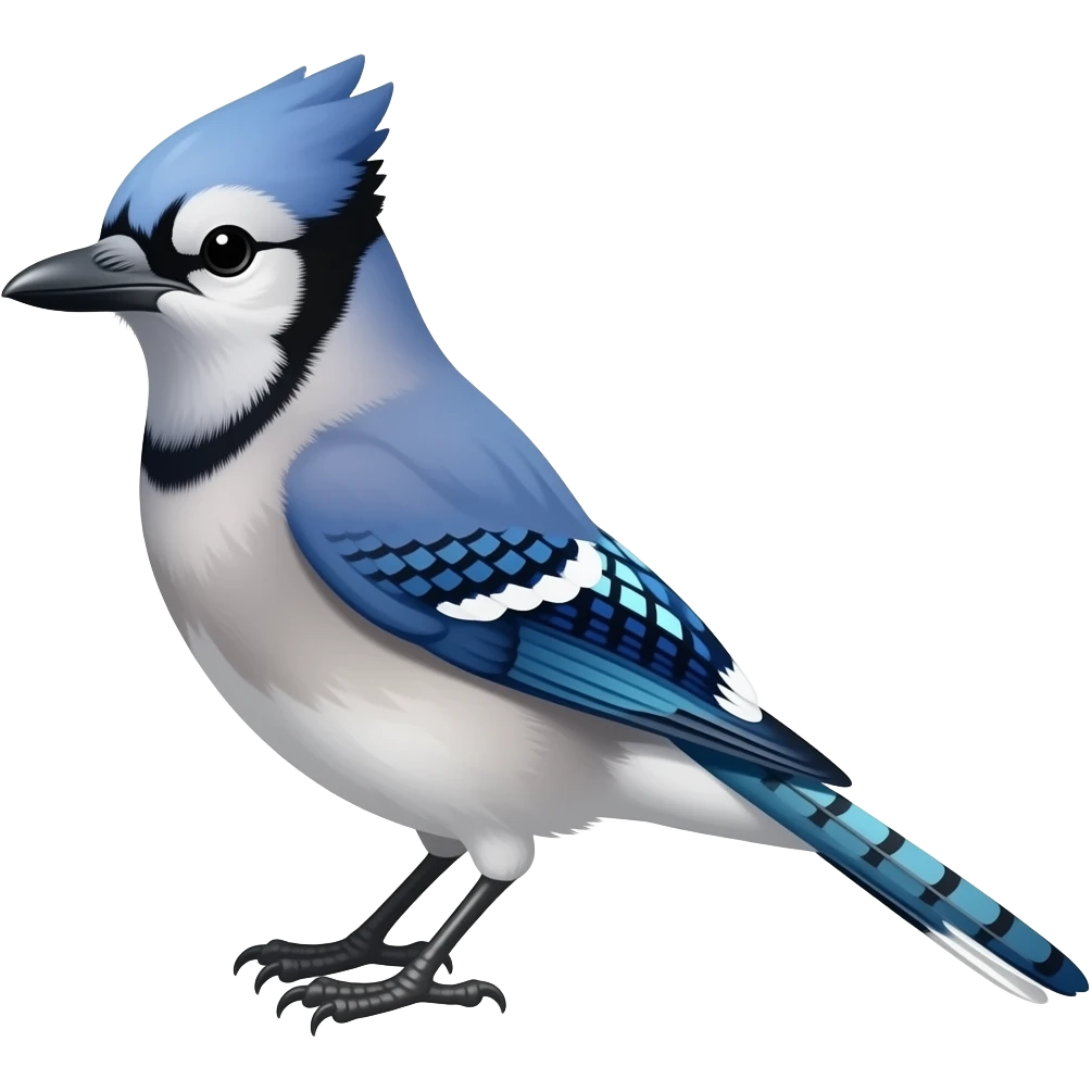 Bluejay emoji