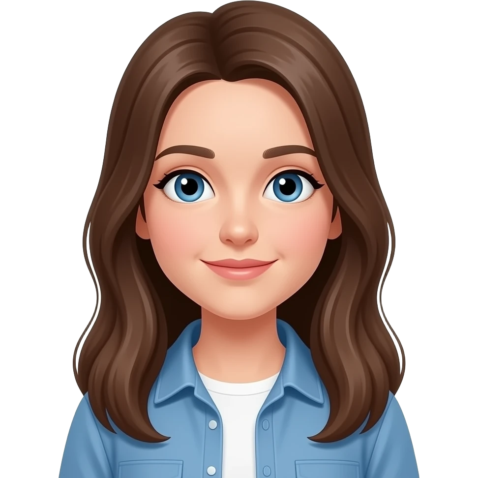 Beautiful 18 years old girl emoji