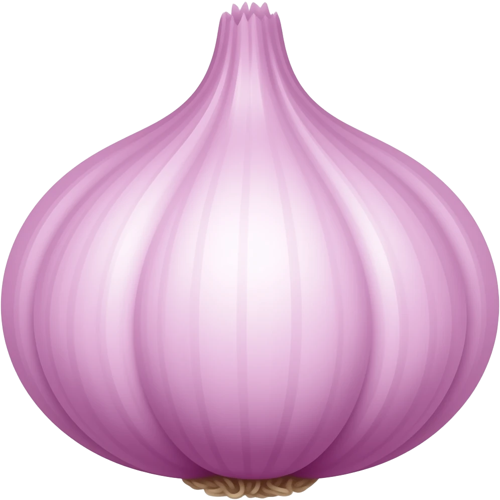 light purple shallot emoji