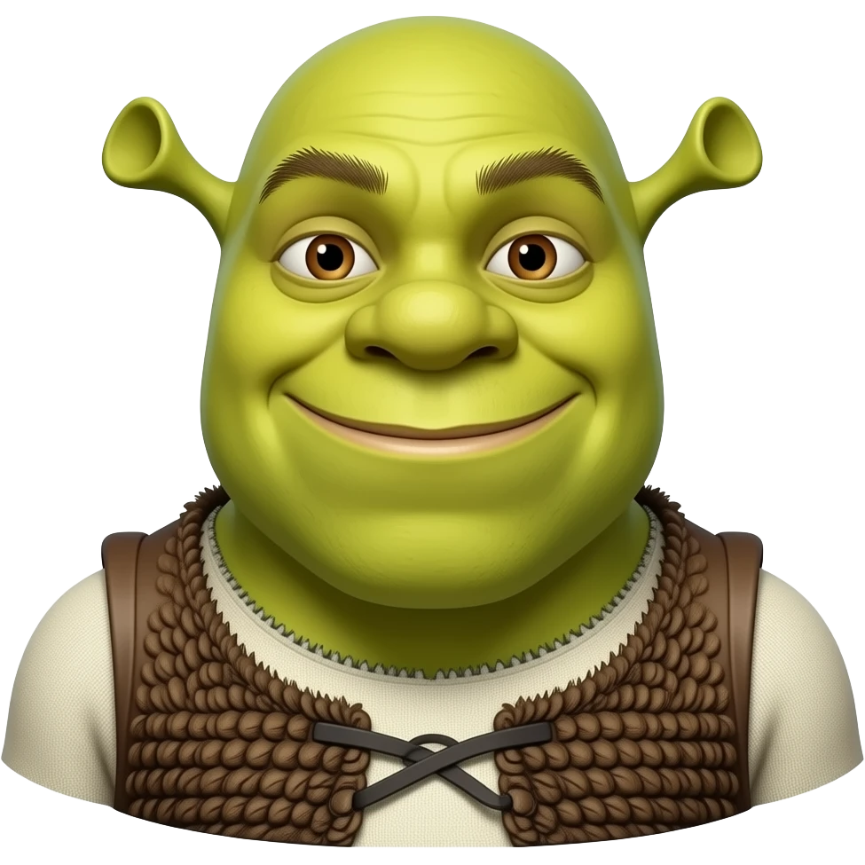 I want to create shrek emoji