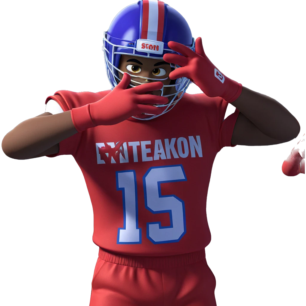 boys in sportswear with gloves emoji