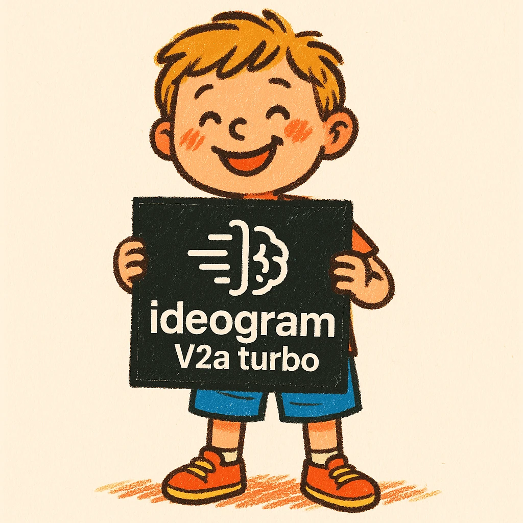 make drawing of a child holding a poster of this image emoji