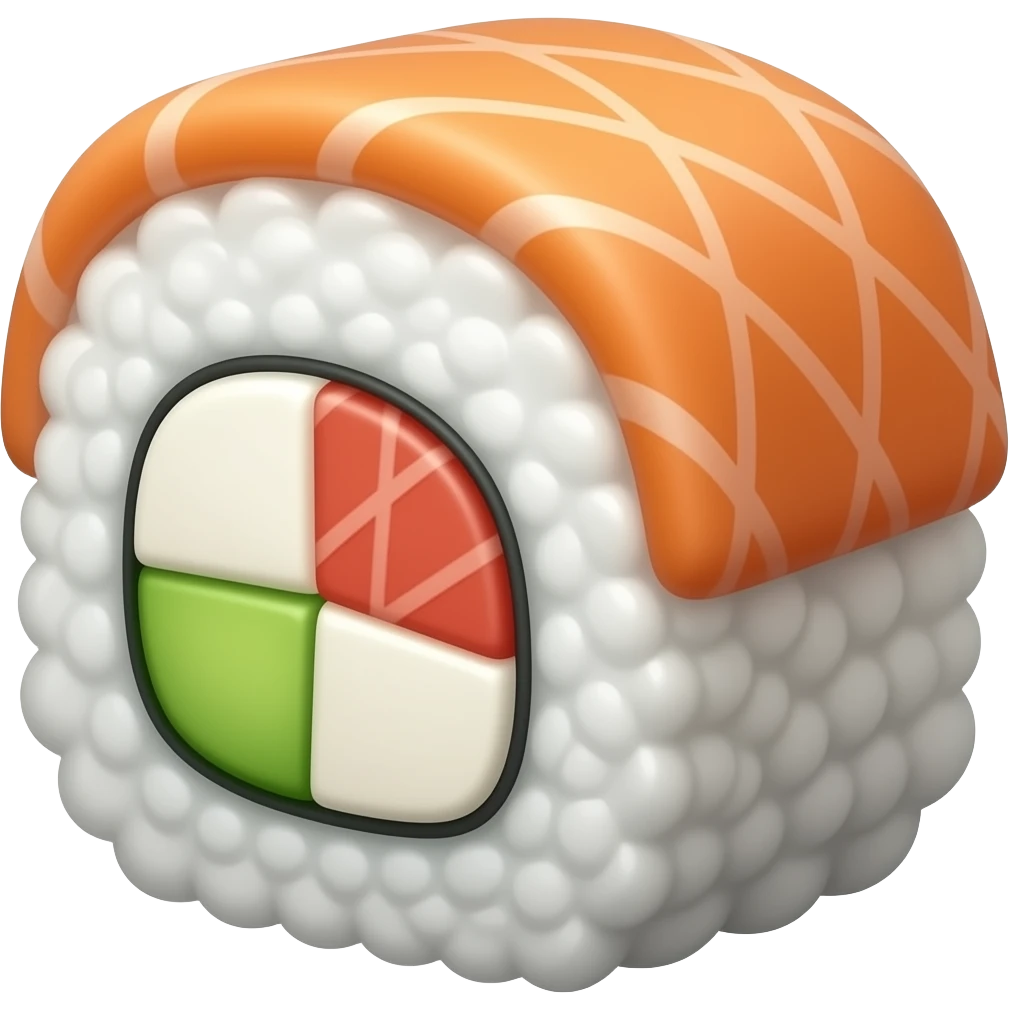 sushi roll emoji