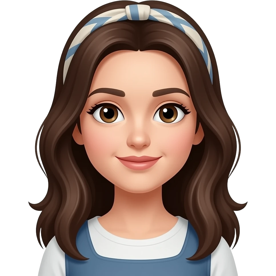 kumral türbanlı kadın emoji