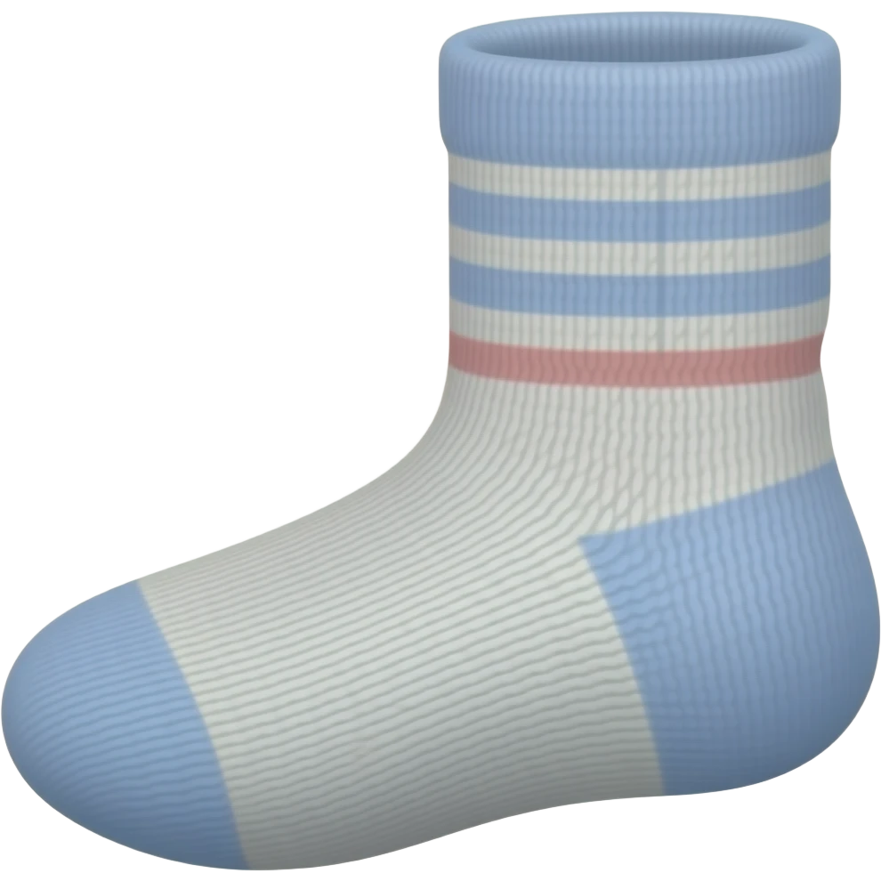 socks same style, same color palette, consistent design, part of an emoji set emoji
