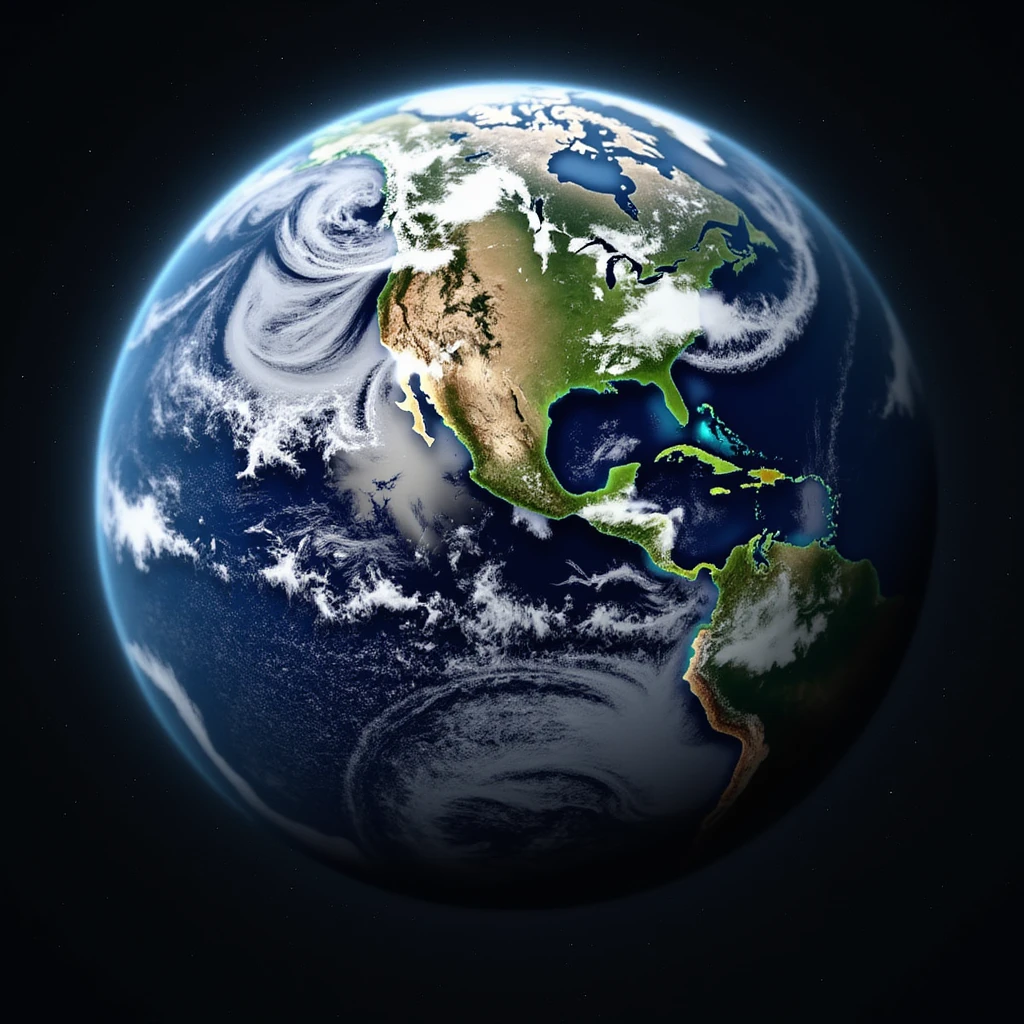planet Earth, realistic style, detailed, photorealistic emoji