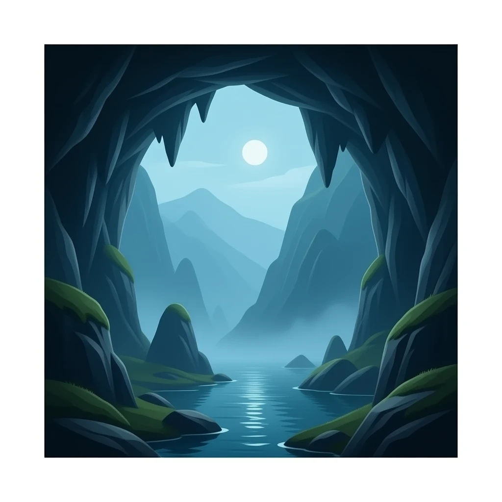 mysteriousal cave emoji