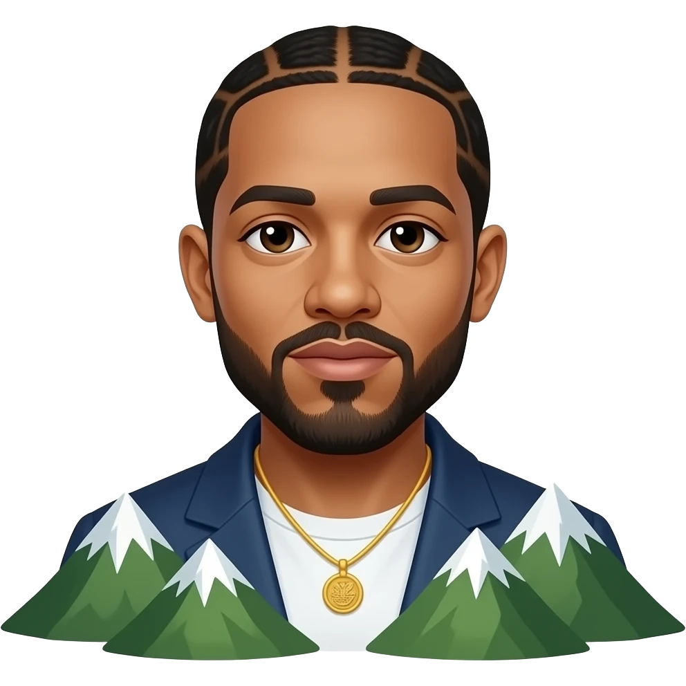 Drake you have with a mountain on his back emoji