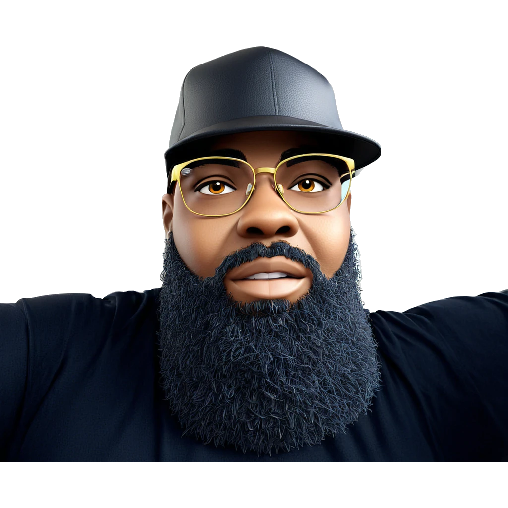 cool guy in cosplay hat emoji