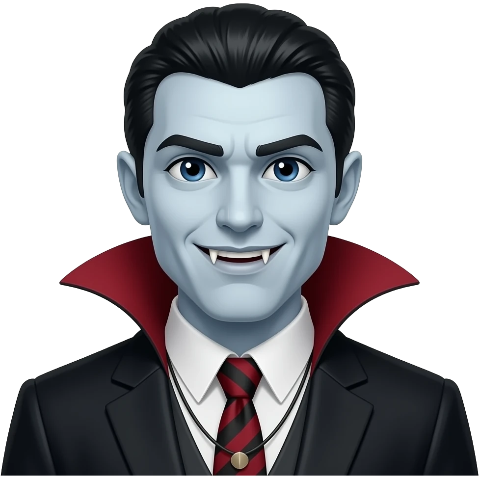 Male Vampire from Holiday Characters emoji