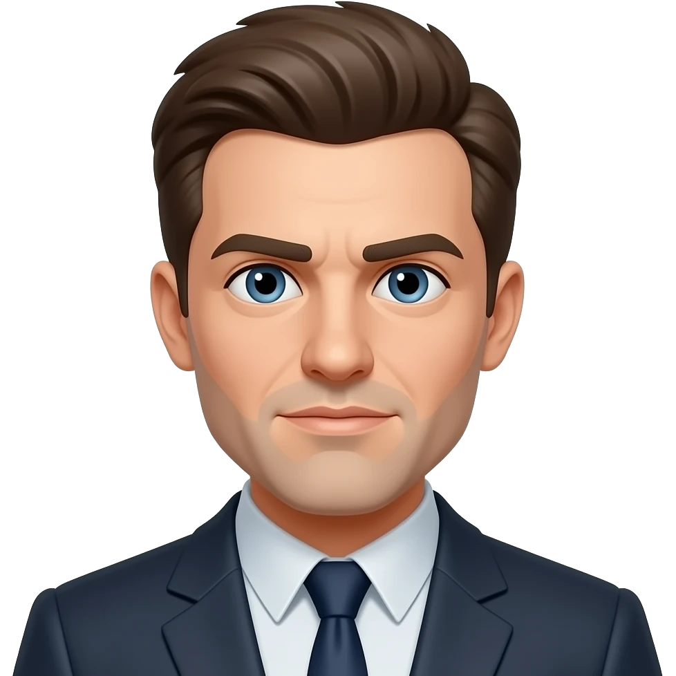 A weird person that feels confident emoji