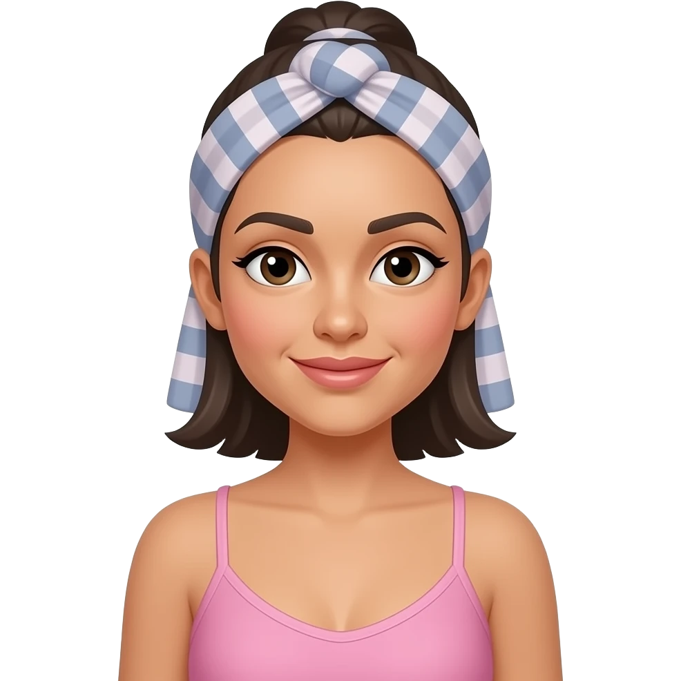 A latina with spa clothing emoji